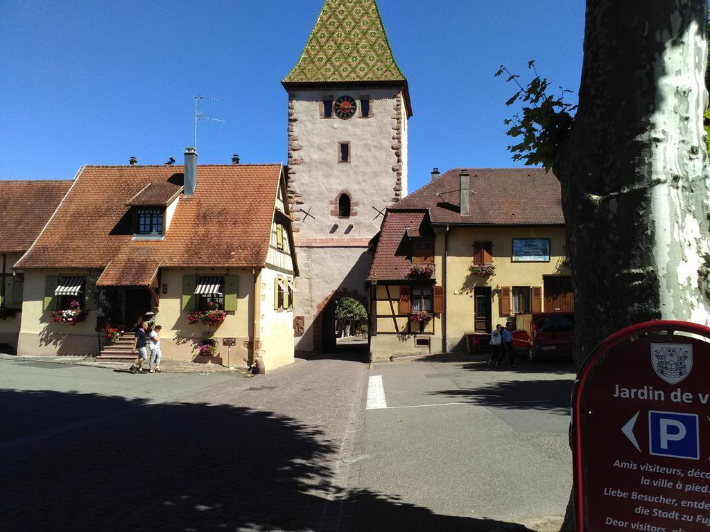 Gites & Camping On The Route Des Vins Bergheim Eksteriør billede